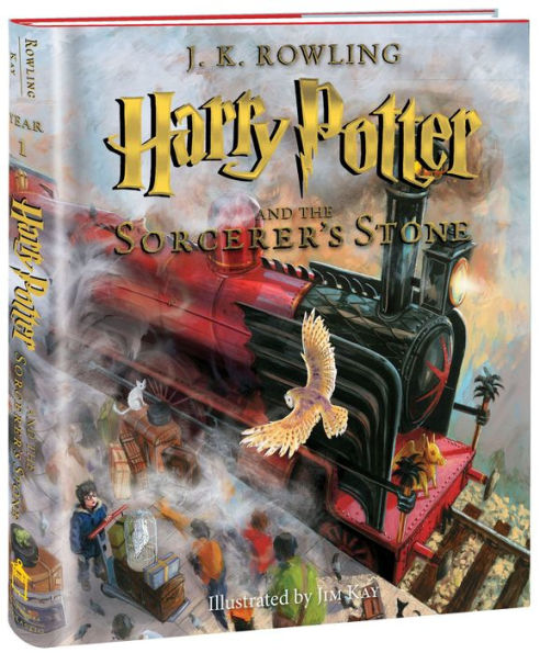 Harry Potter and the Sorcerer's Stone: The Illustrated Edition (Harry Potter,  Book 1): The Illustrated Edition by J. K. Rowling, Jim Kay, Hardcover
